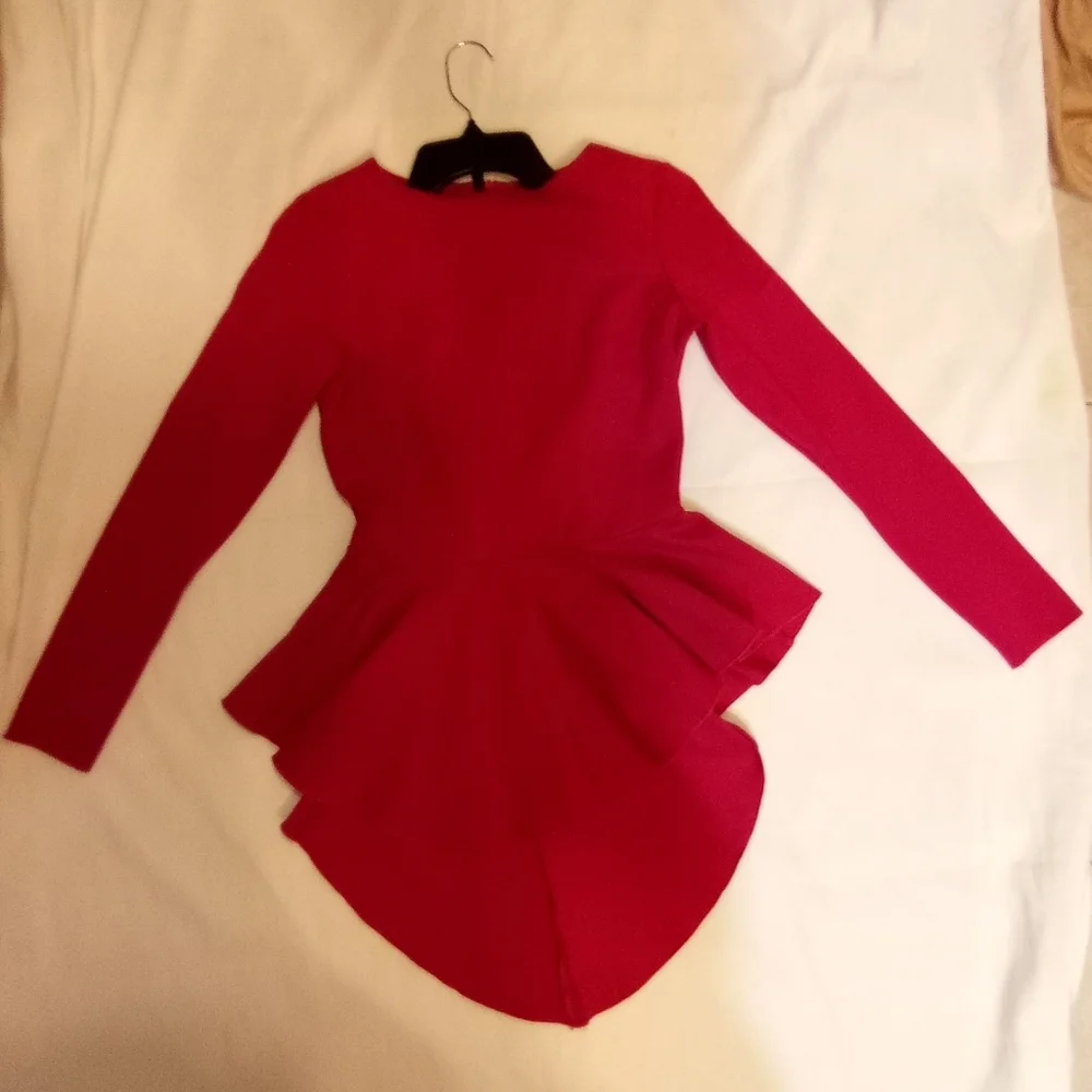 "JUST MILA" QUALITY ASYMETRICAL DRESS. - Picture 1 of 5